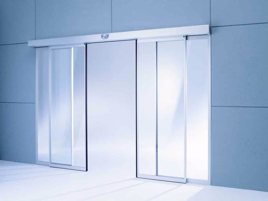 Motores para puertas automáticas de cristal